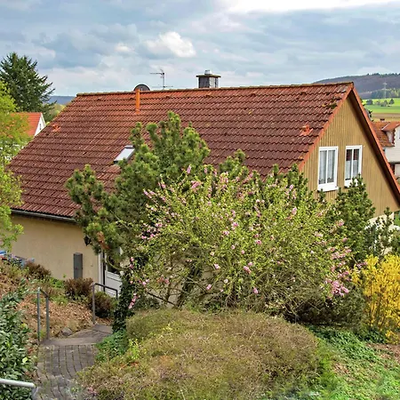 Large Detached In Hesse With Private Garden And Terrace 펜션 홈베르크